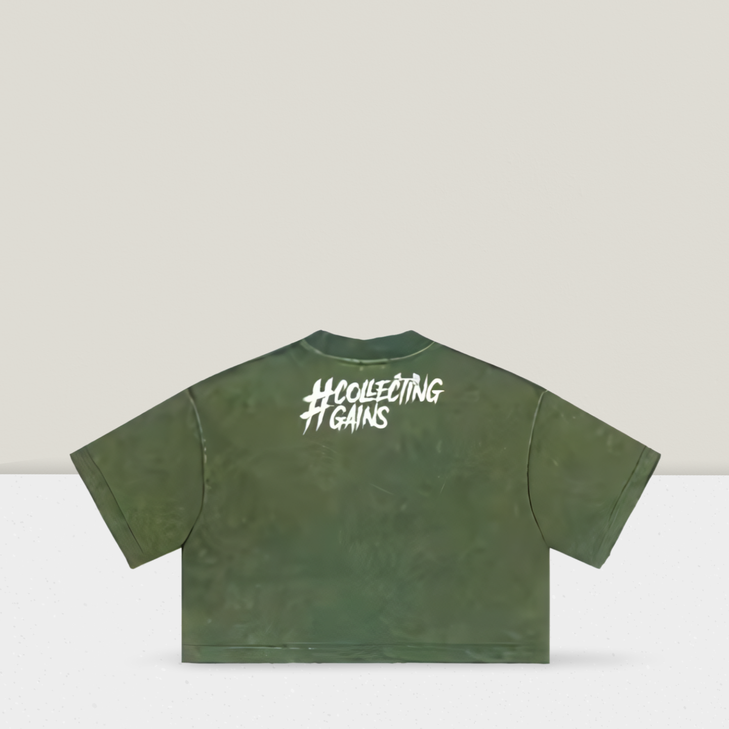 Teddy Gains - Crop Top Green