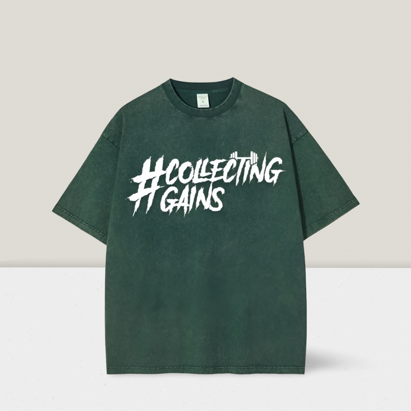 Collecting Gains Tee - Green