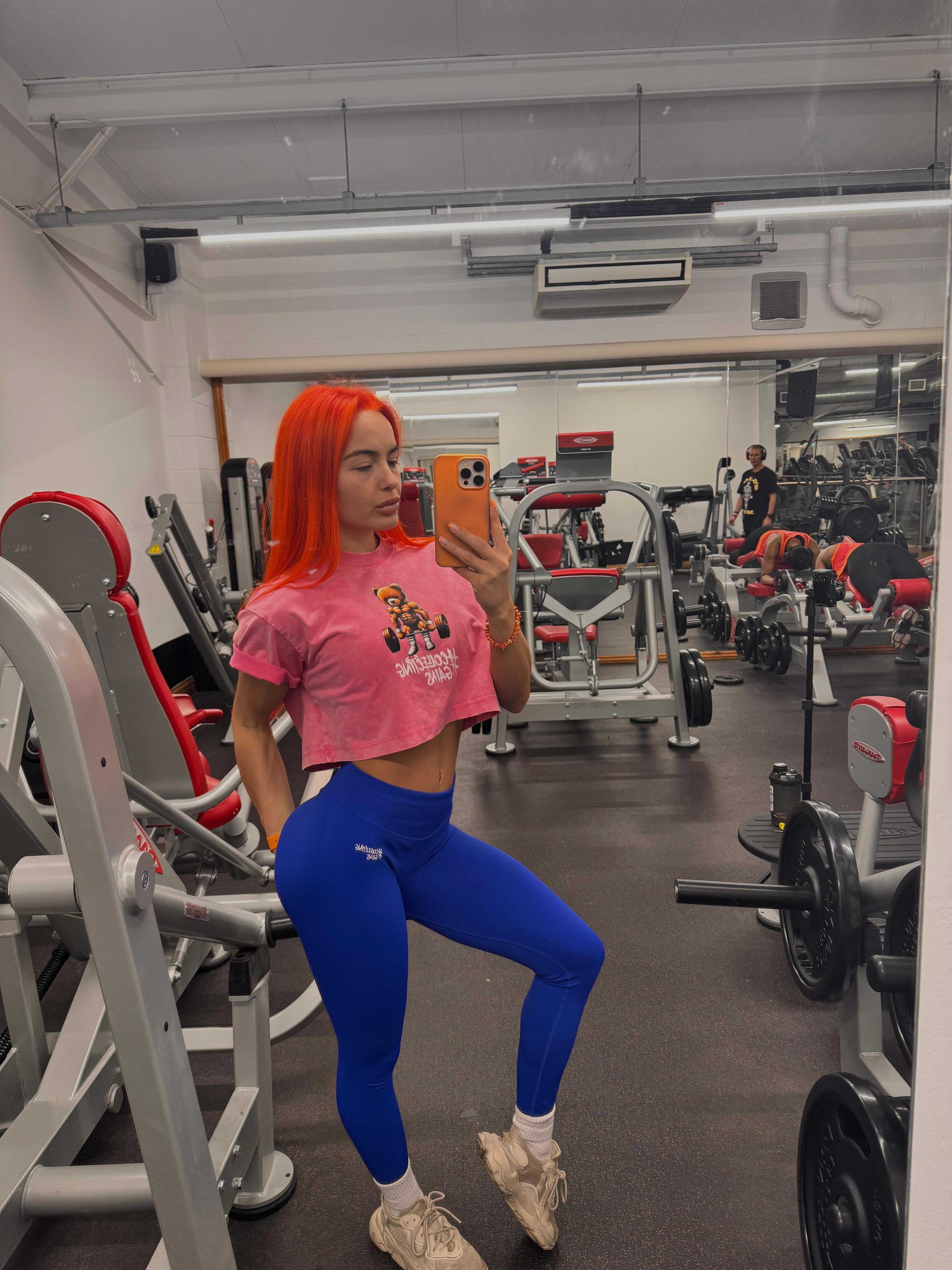 Collecting Gains Scrunch Butt Leggings - Magic Blue