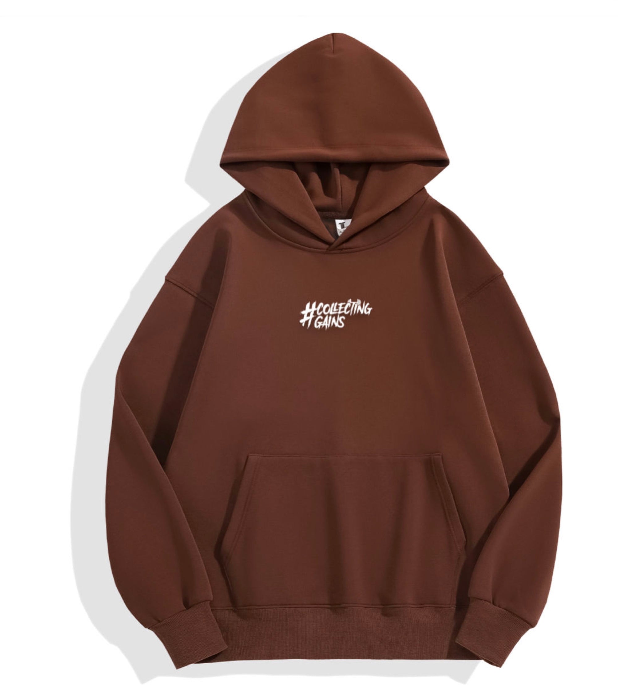 Collecting Gains Heavy Duty Hoodie - Medium Logo