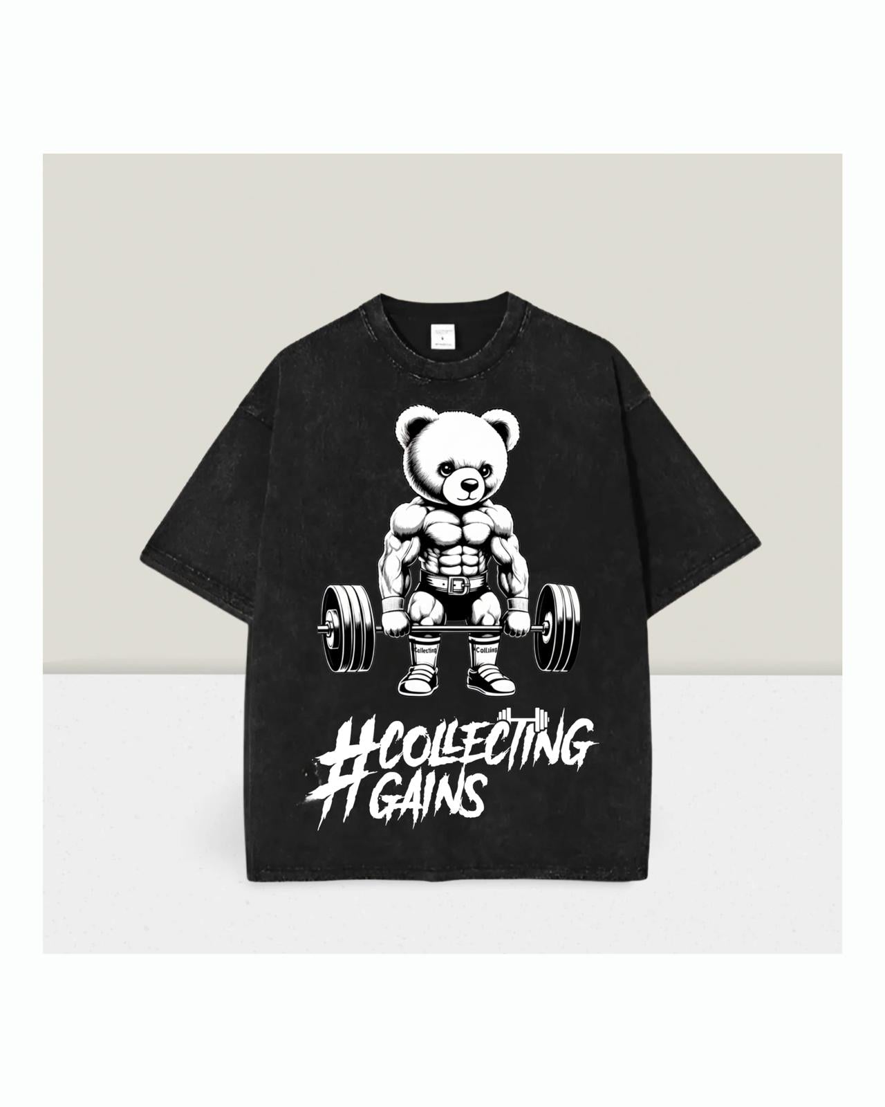 Black Teddington Gains™ Monochrome Limited Edition Tee