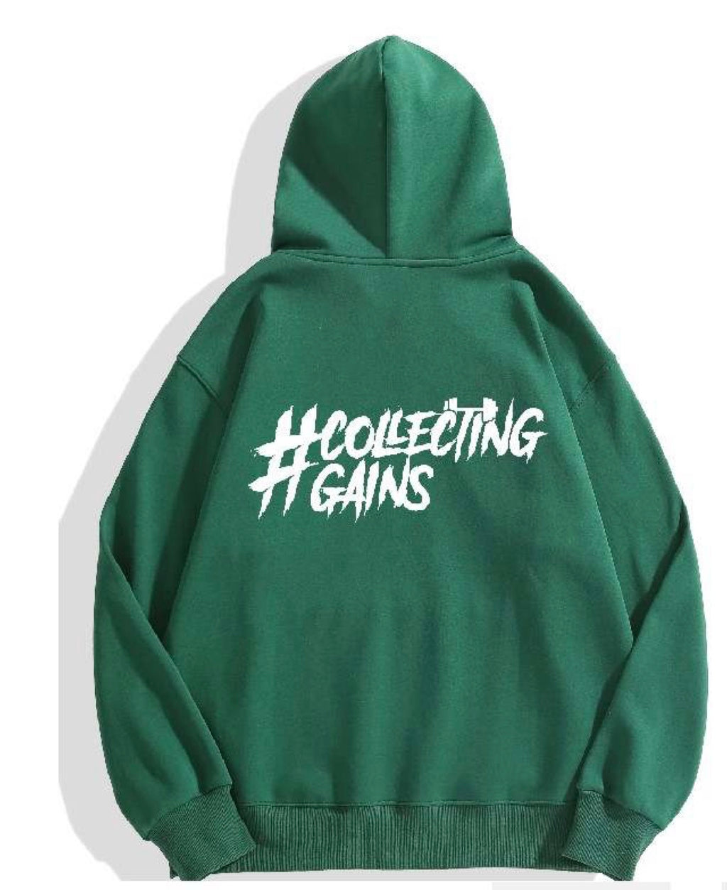 Collecting Gains Heavy Duty Hoodie - Medium Logo