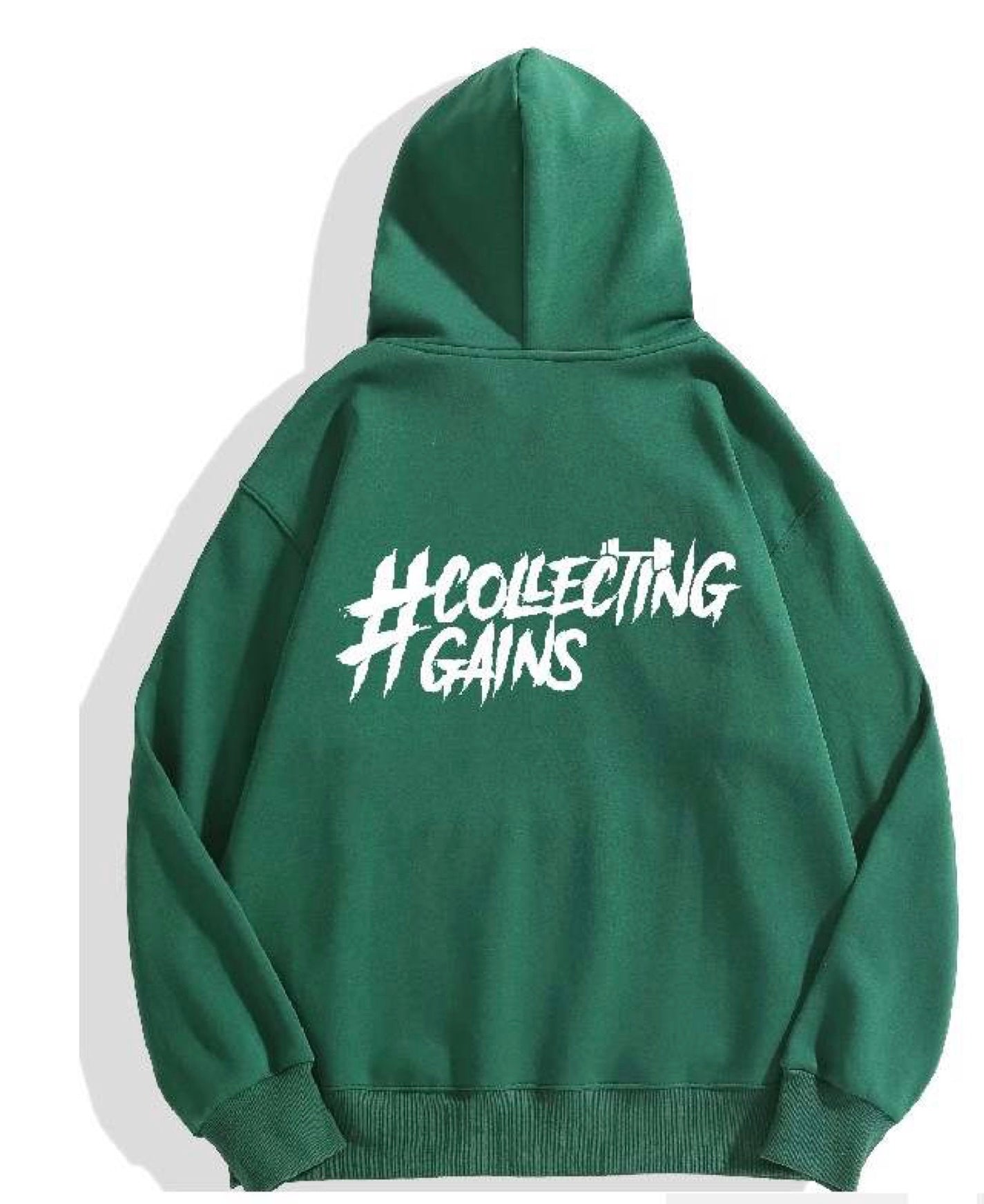Collecting Gains Heavy Duty Hoodie - Medium Logo