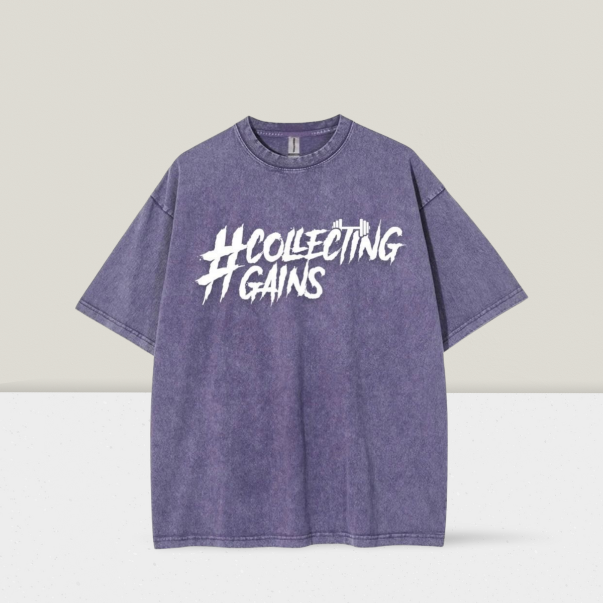 Collecting Gains Tee - Purple