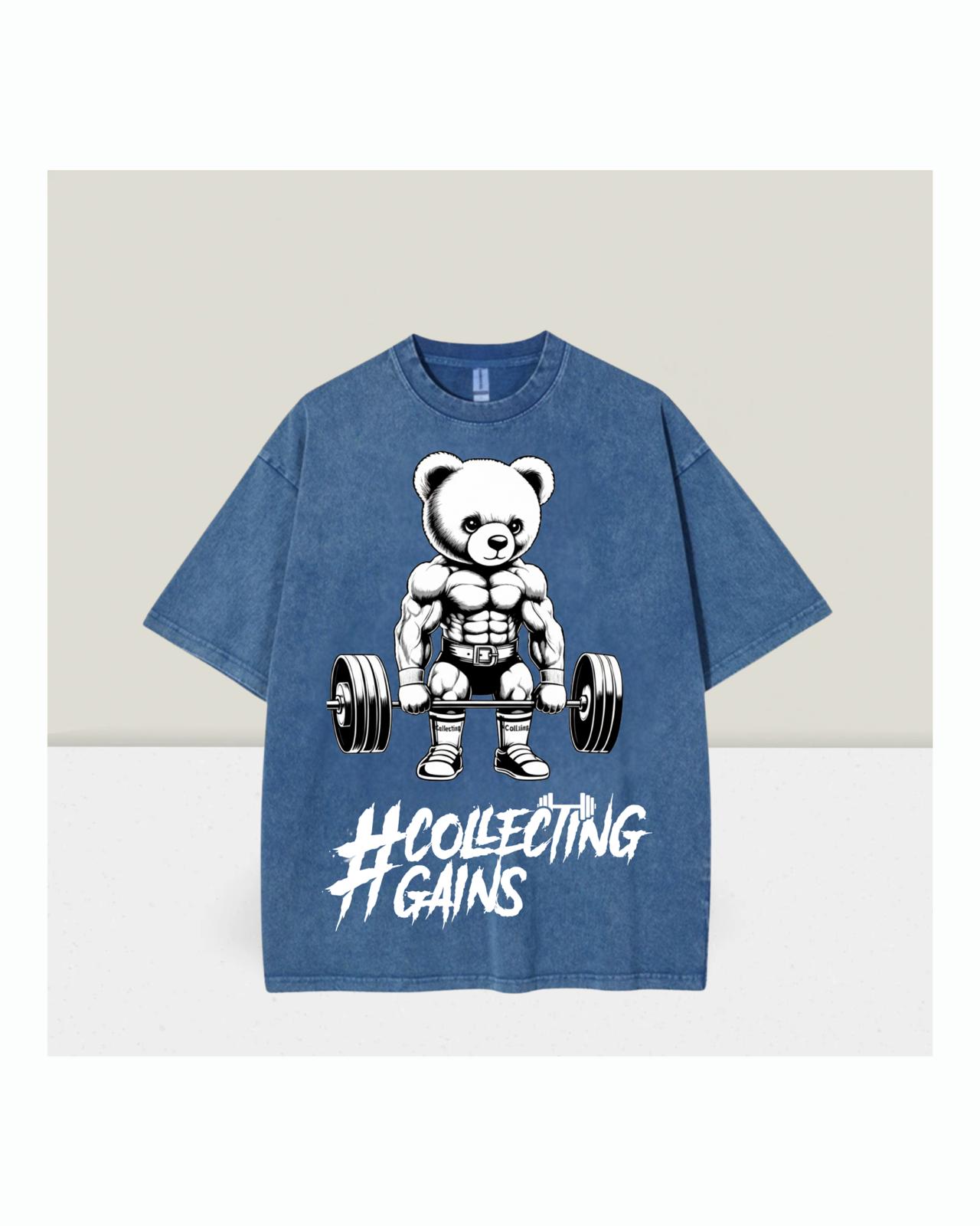 Blue Teddington Gains™ Monochrome Limited Edition Tee