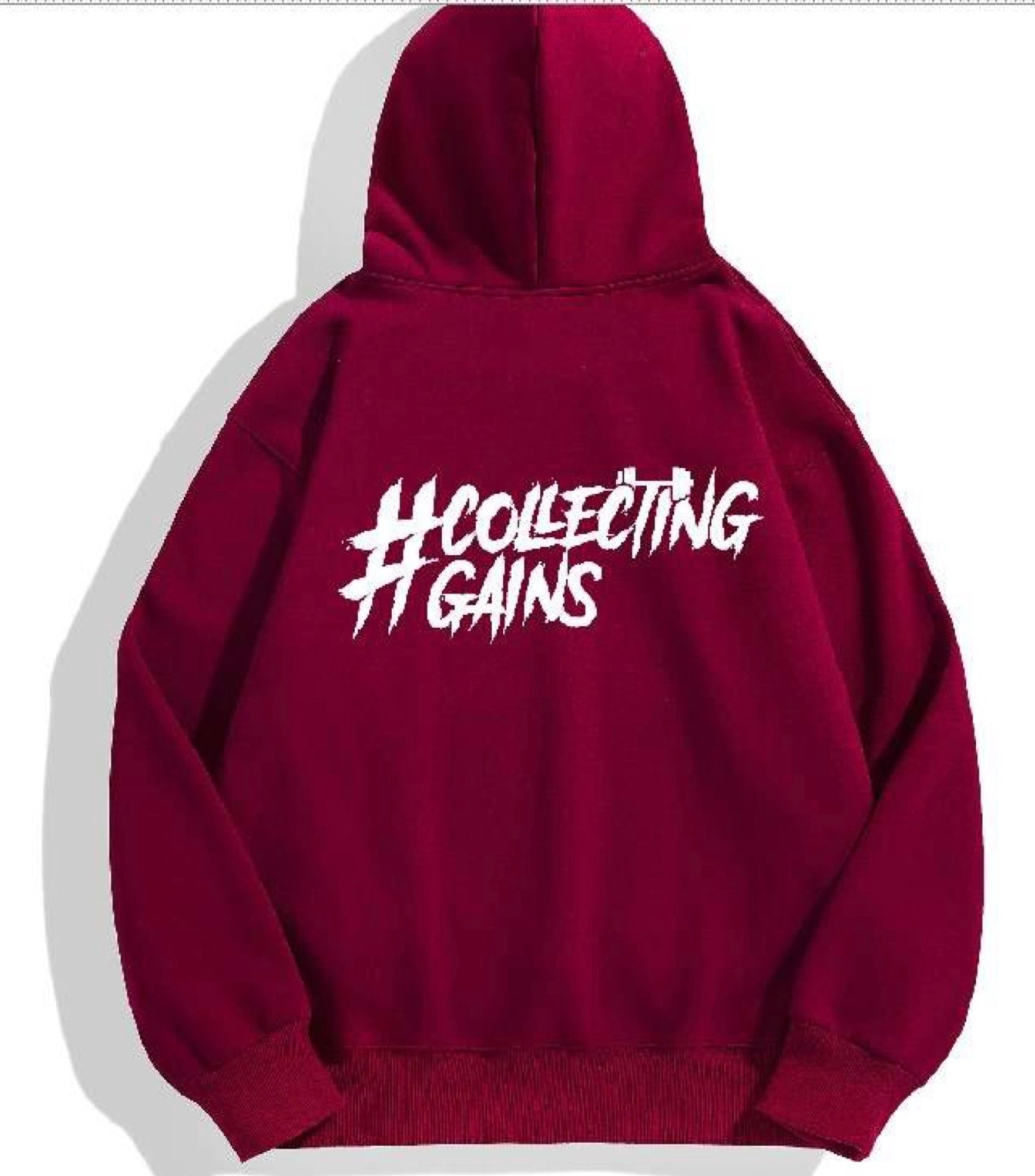 Collecting Gains Heavy Duty Hoodie - Medium Logo