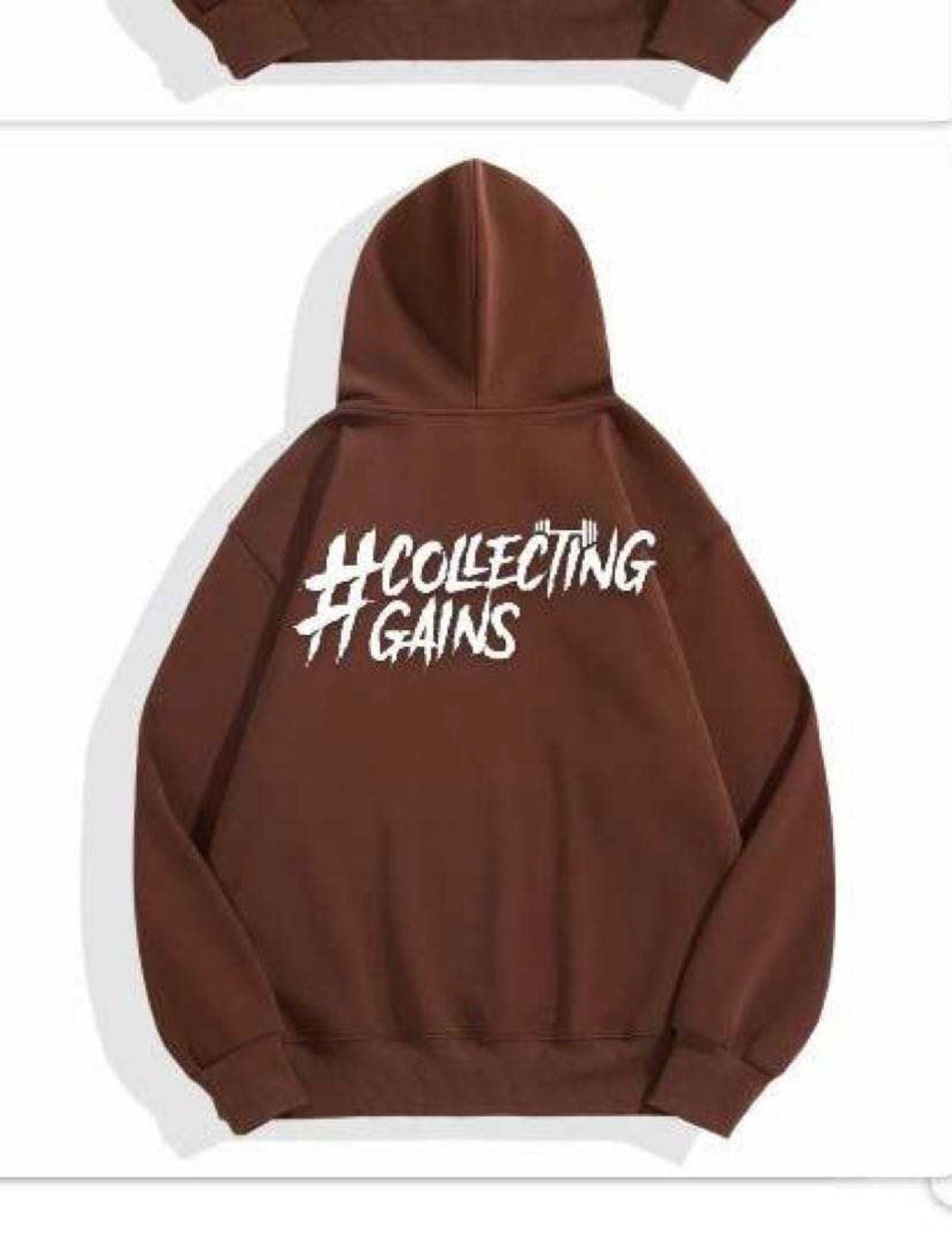 Collecting Gains Heavy Duty Hoodie - Medium Logo