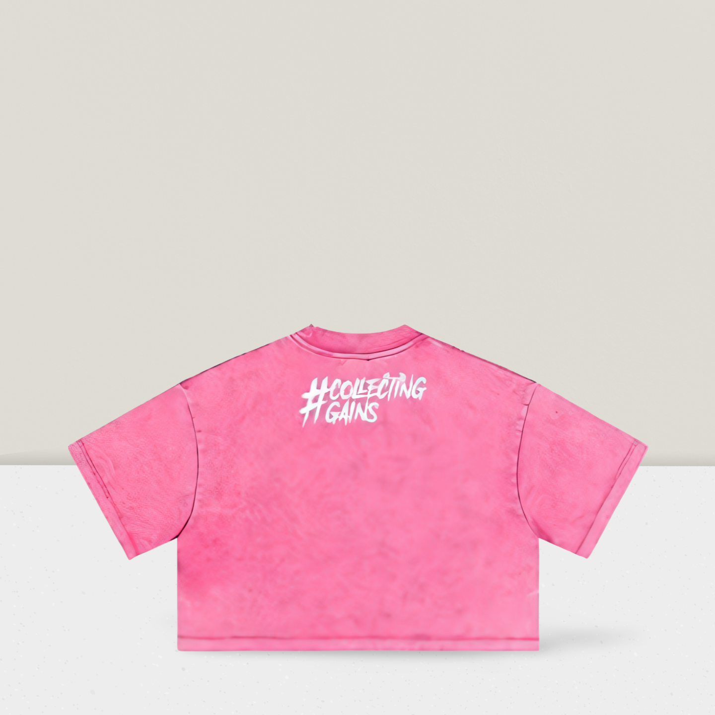 Teddy Gains - Crop Top - Pink