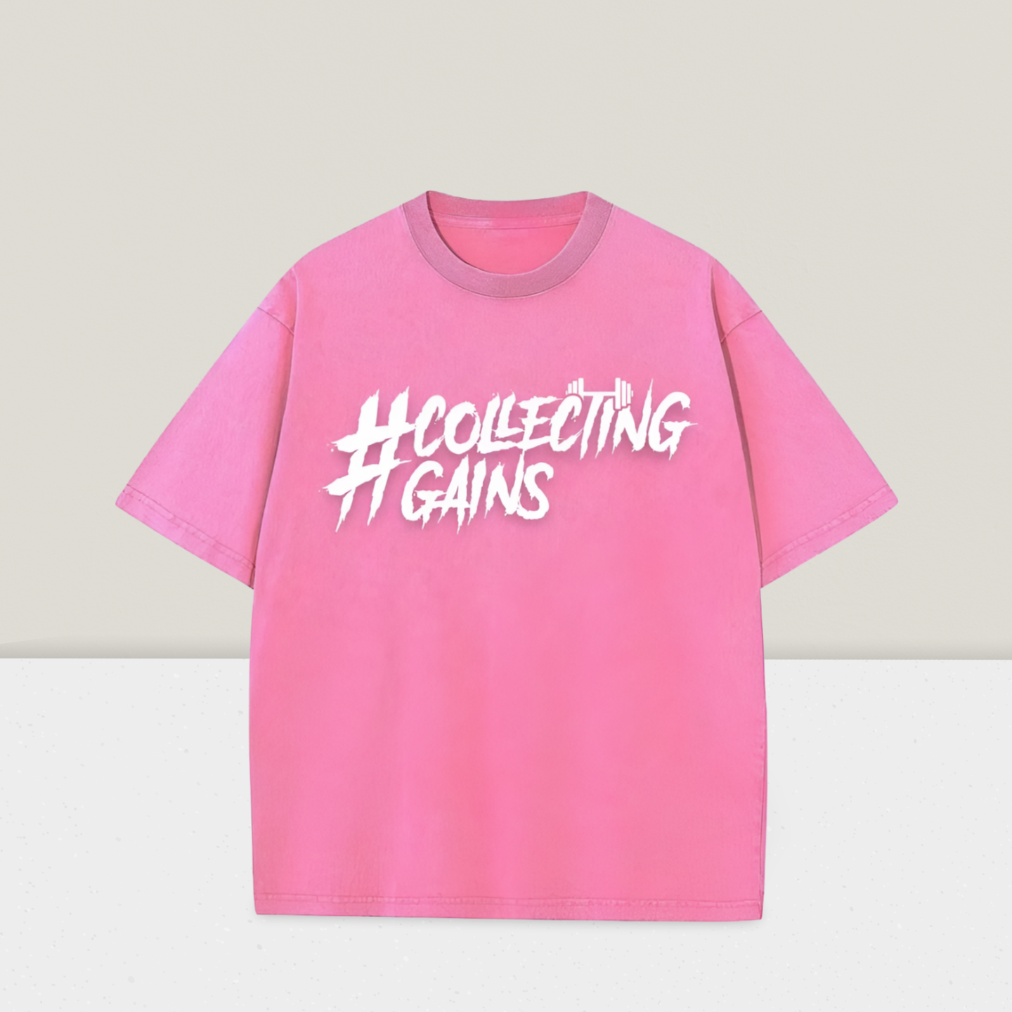 Collecting Gains Tee - Pink