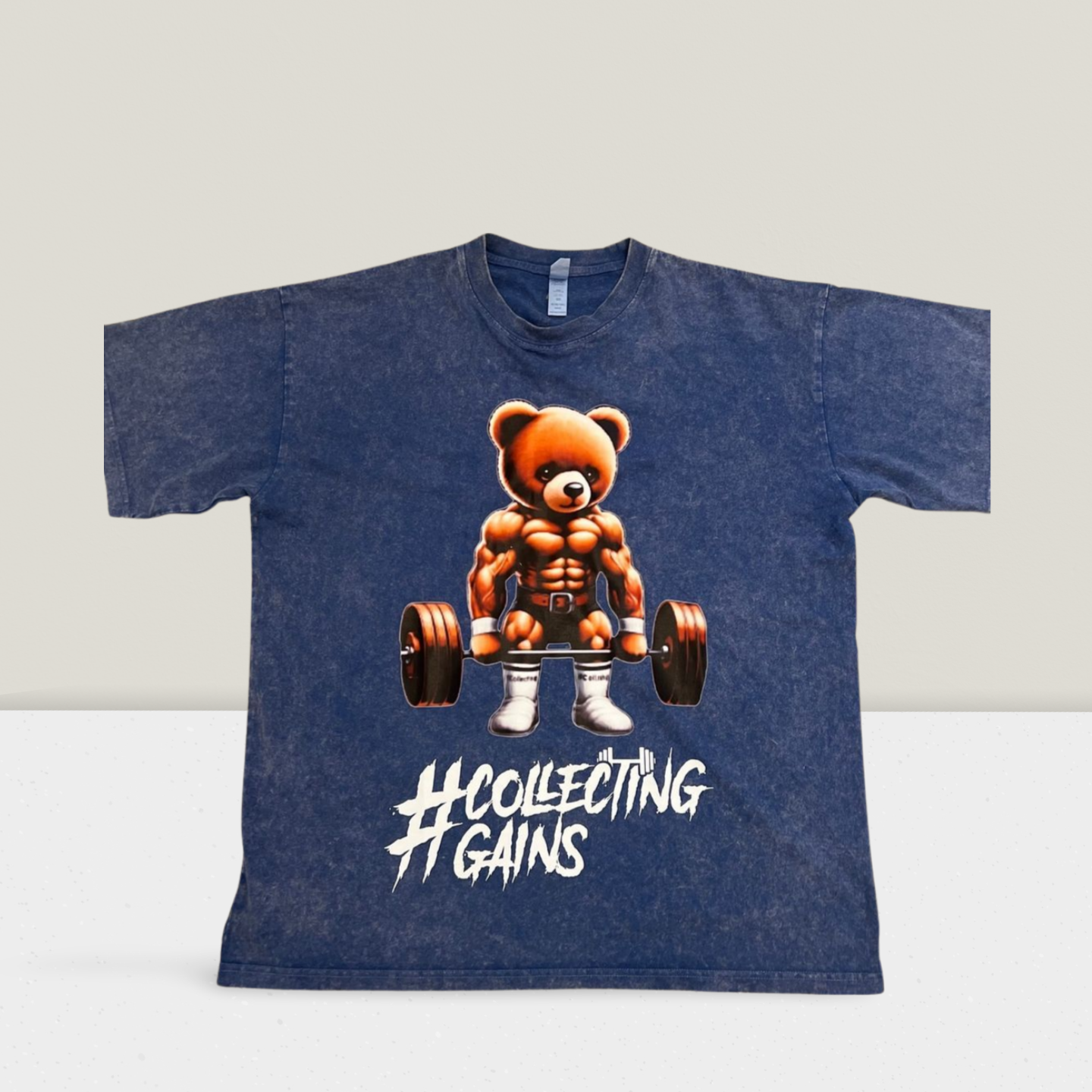 Blue Teddy Gains - Collecting Gains Tee *LIMITED EDITION*