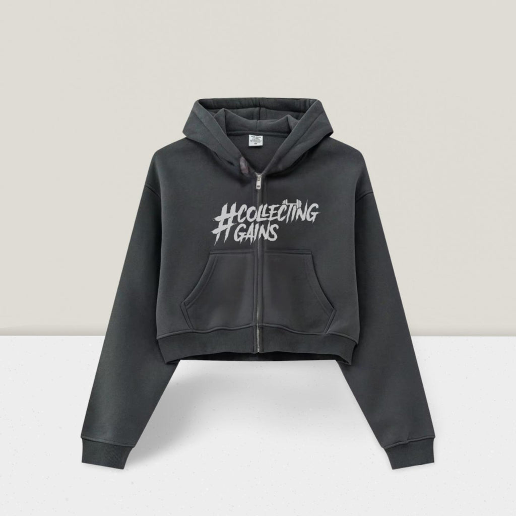 Aminah Gains Hoodie - Mono Logo at the back