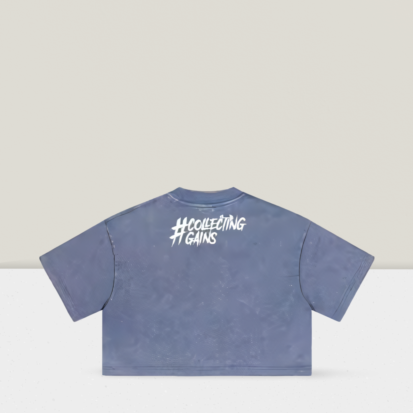 Teddy Gains - Crop Top Blue