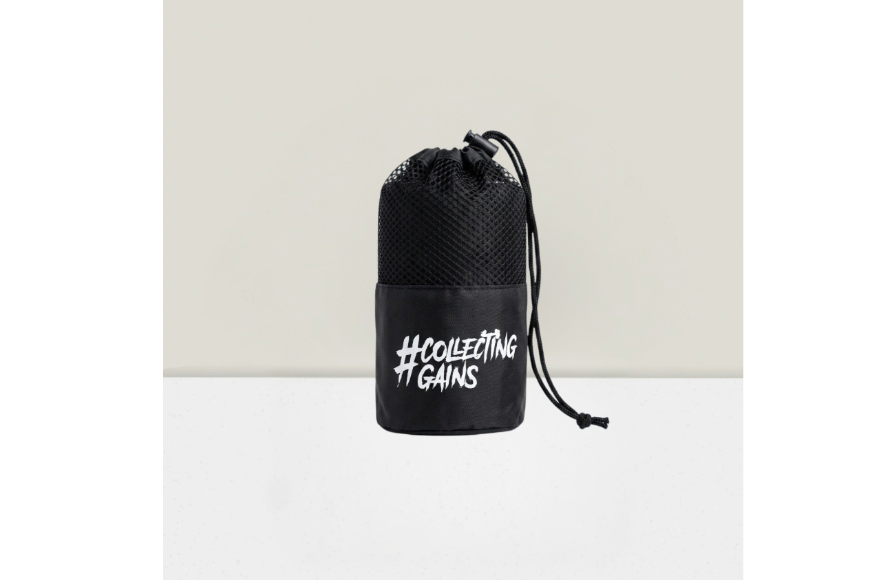 Collecting Gains Microfibre Gym Towel + Mesh Bag