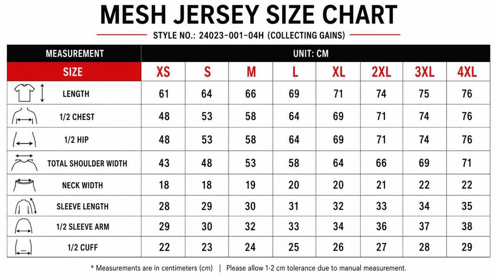 Collecting GAINS™ Limited Edition Mesh Jersey