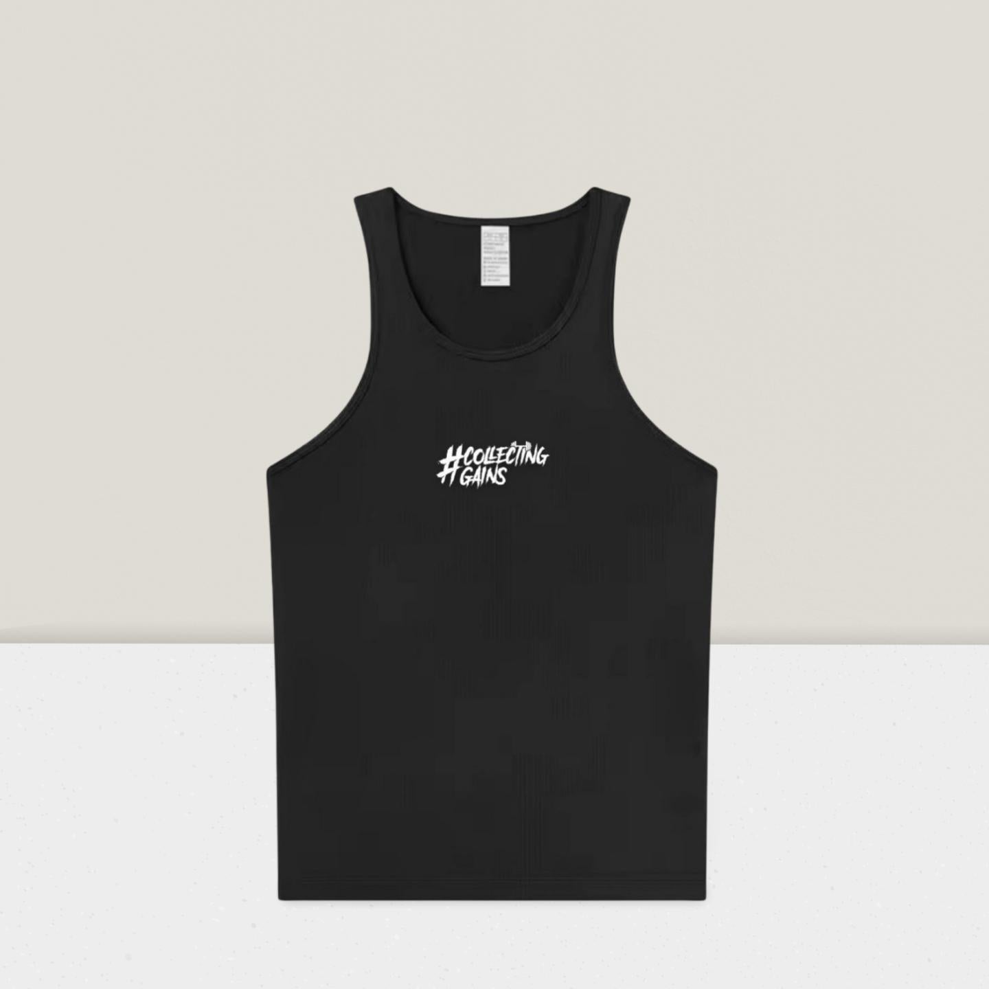Black Ribbed Tank