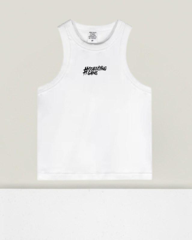 Women’s White Tank