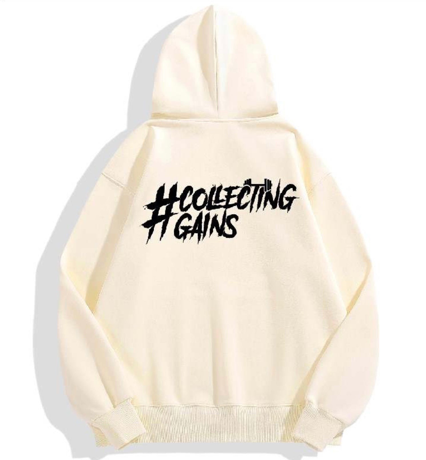 Collecting Gains Heavy Duty Hoodie - Medium Logo