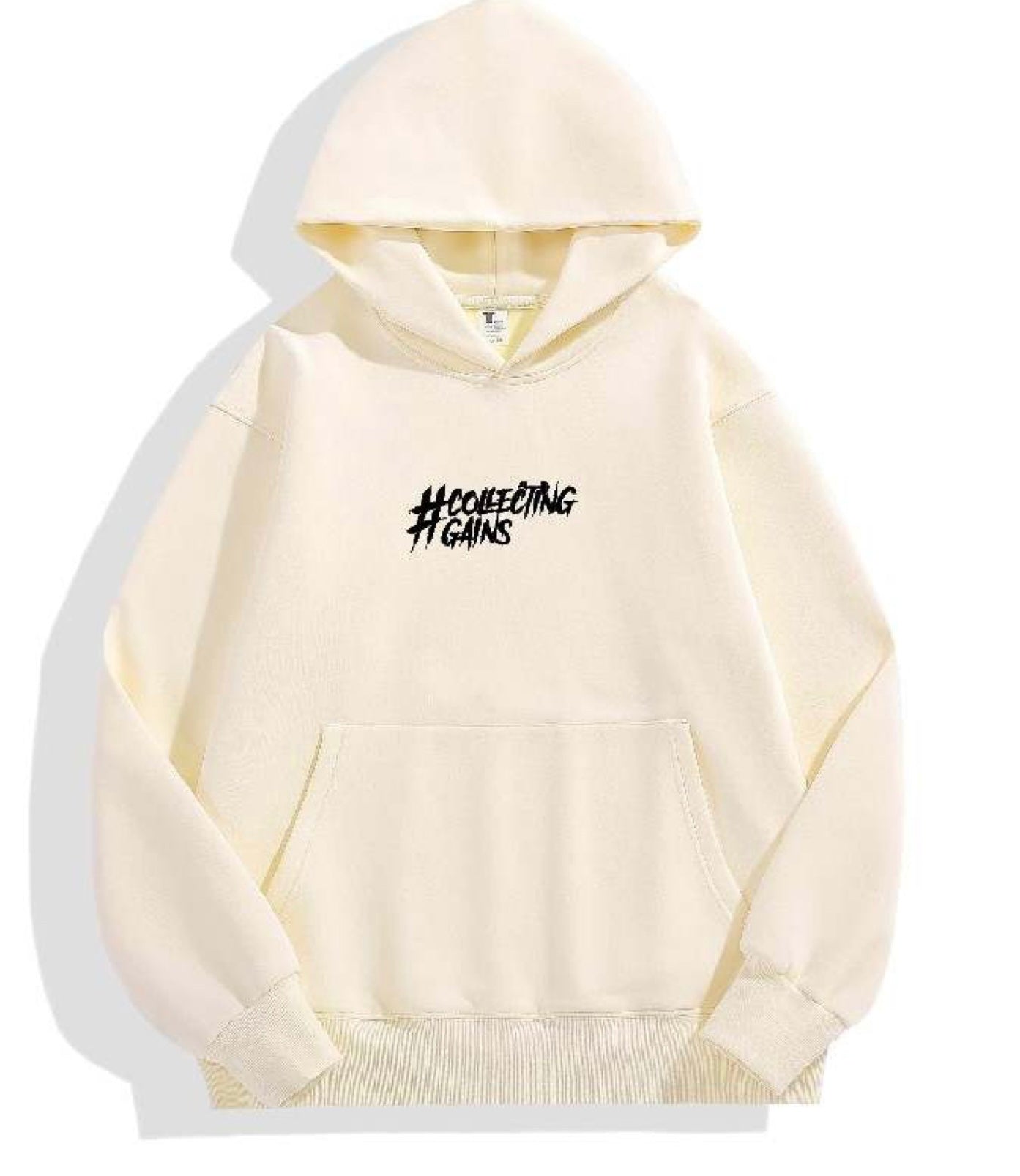 Collecting Gains Heavy Duty Hoodie - Medium Logo