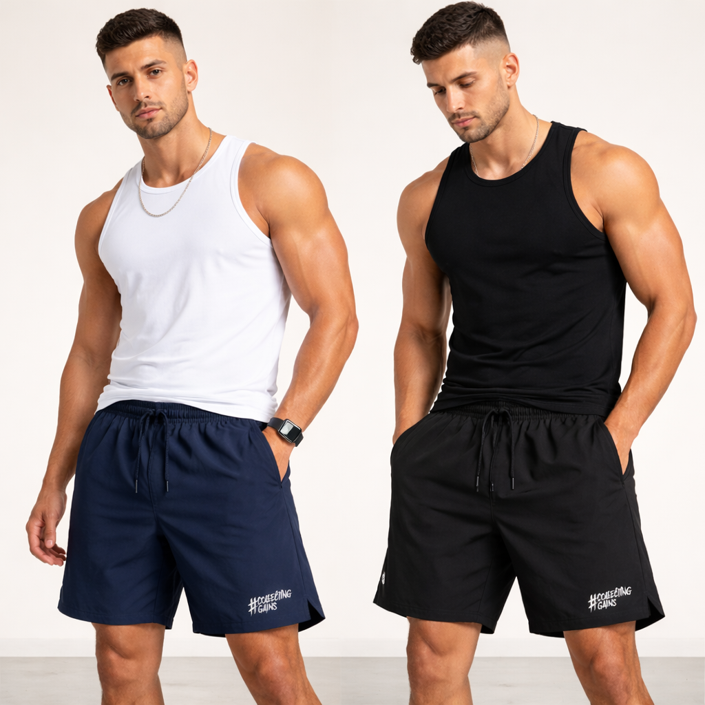 Collecting Gains® Lifestyle Shorts - Dark Blue