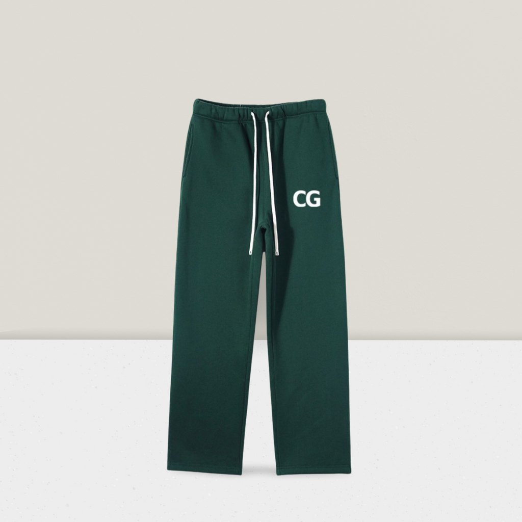 Collecting Gains Active Rest Day Tracksuit - Forest Green