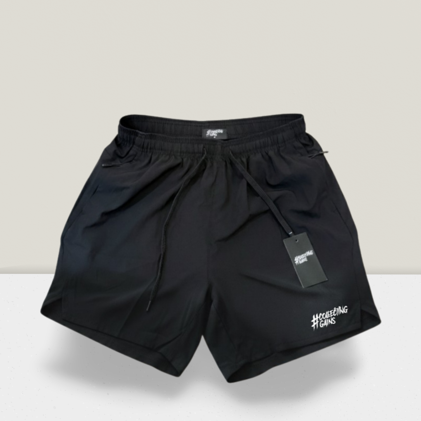 Collecting Gains® Lifestyle Shorts - Black