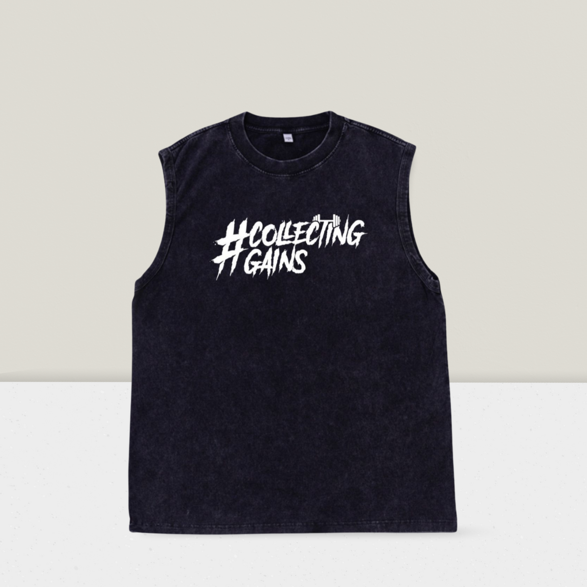 Collecting Gains Tank - Charcoal