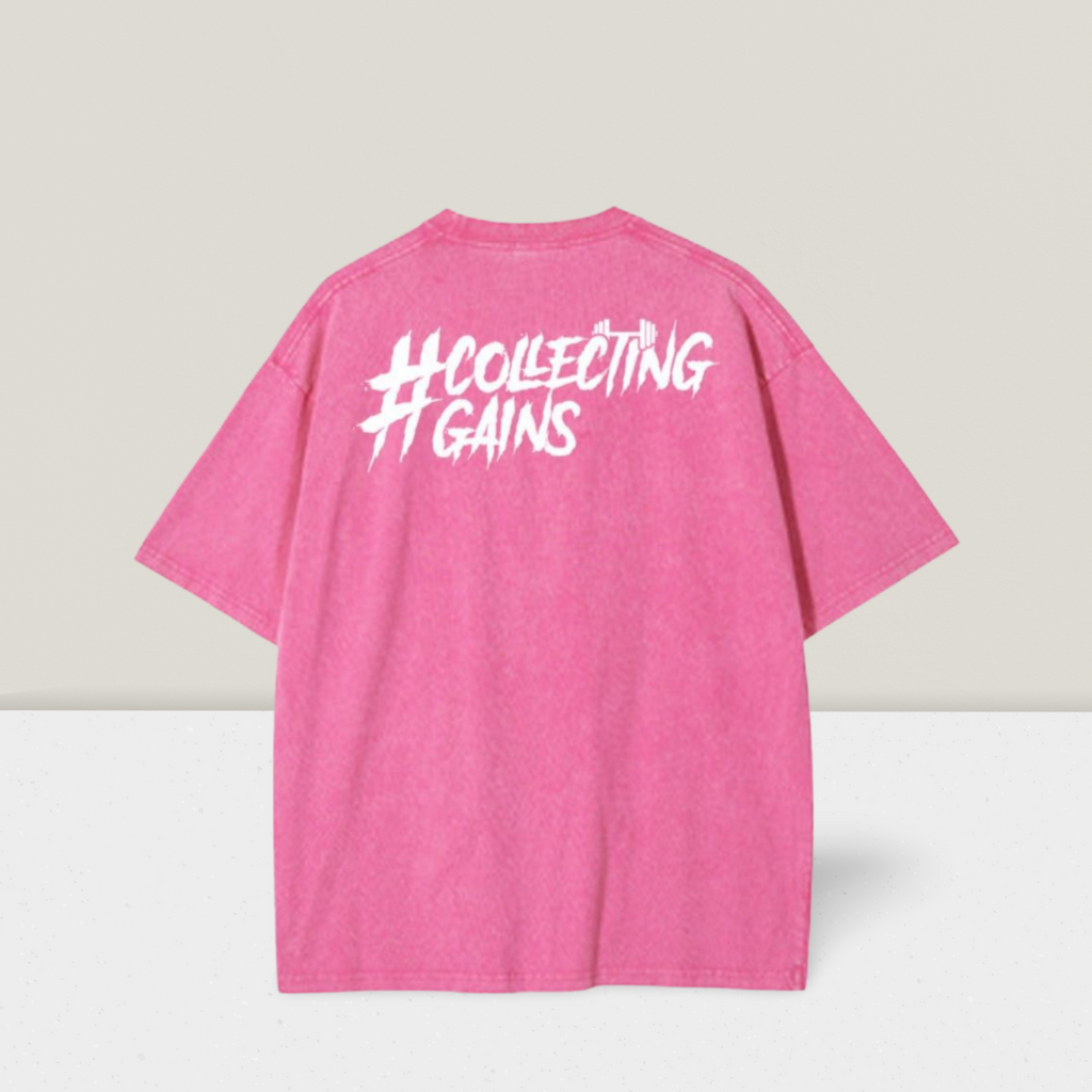 Collecting Gains Tee - Pink