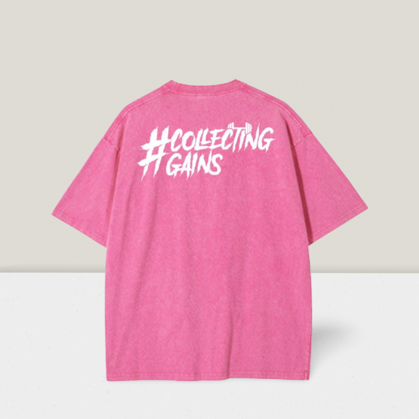 Collecting Gains Tee - Pink