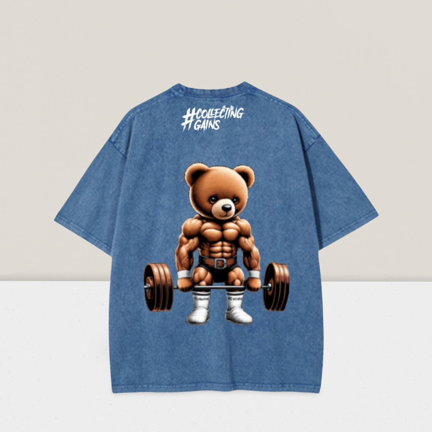 Teddington Gains - Back Print - Blue
